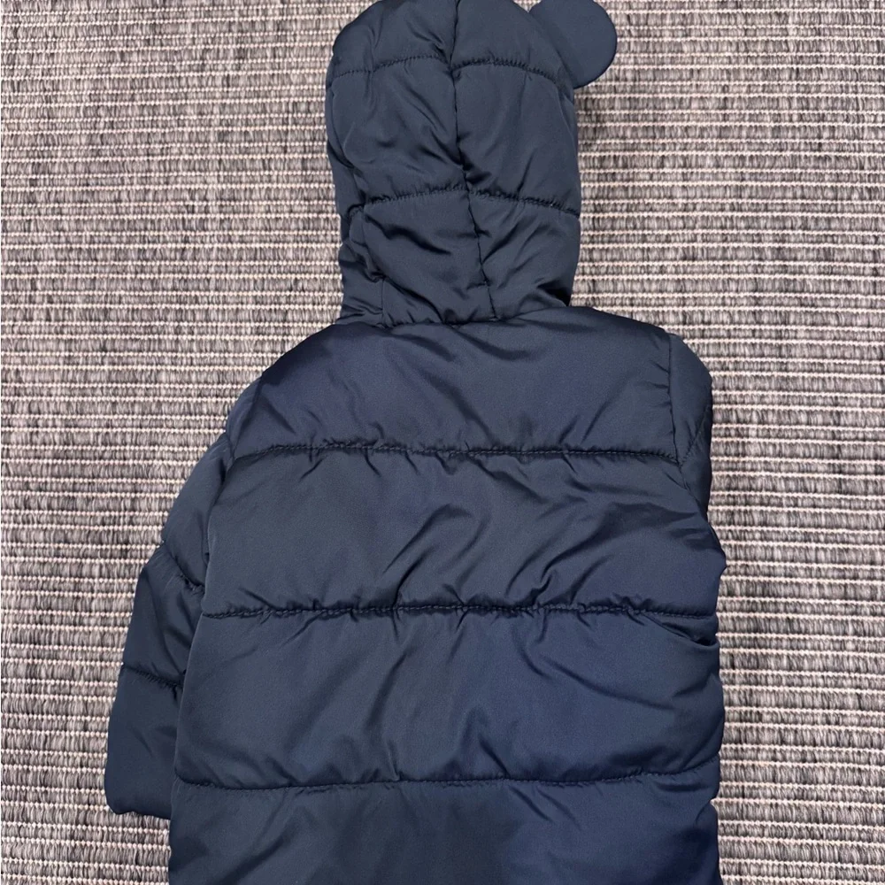 Old Navy Navy Blue Kids Puffer Jacket